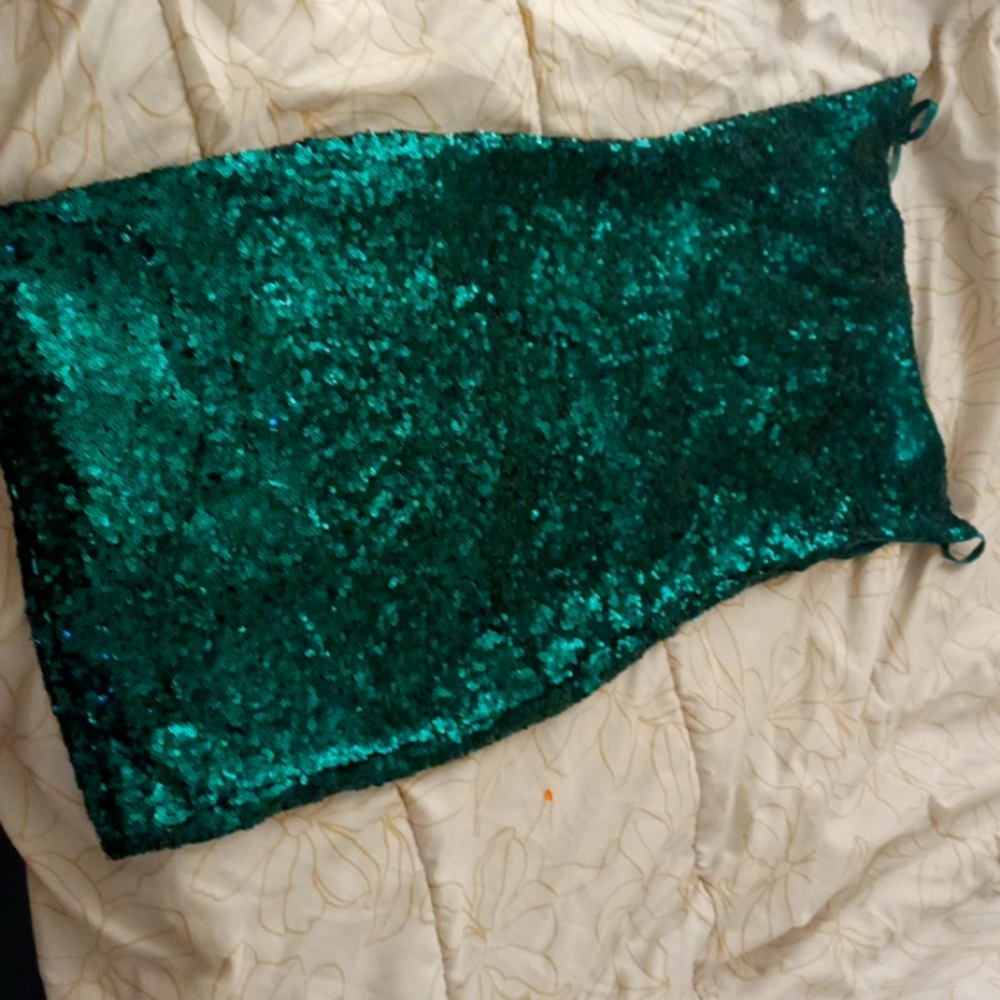 Green dress